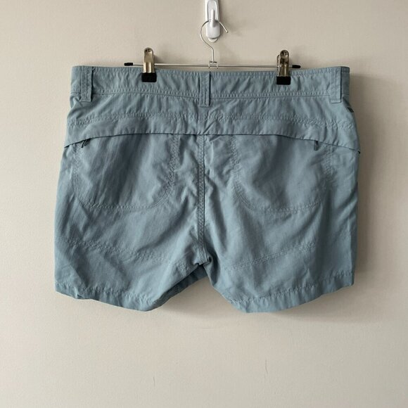 MEC Terana 5" Hiking Outdoor Activewear Lightweight Mid Rise Shorts Blue 14 - Picture 3 of 7